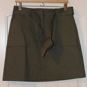 LOFT Outlet Cargo Skirt Green - Sz 4